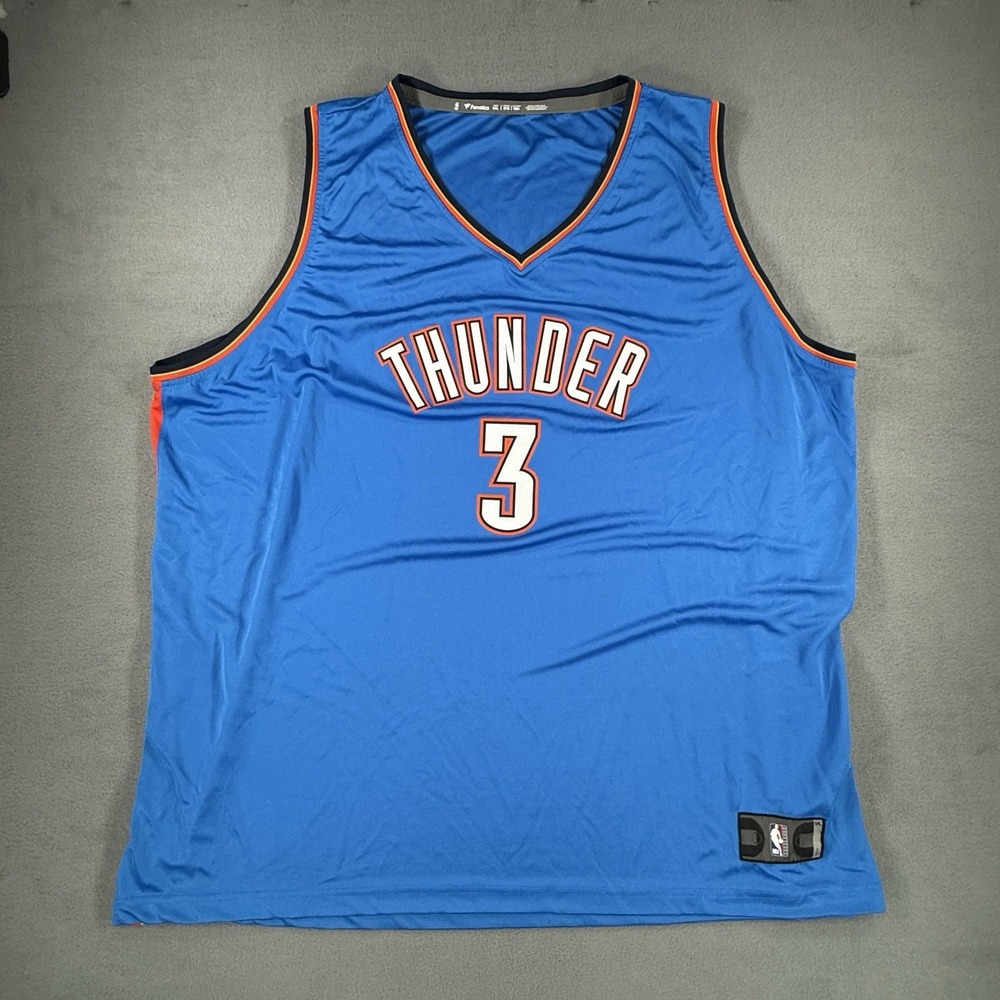 OKC Thunder Josh Giddey Fanatics Fast Break Jersey 5XL Blue NBA